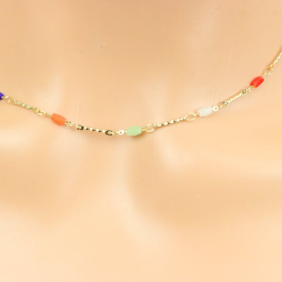 Minimalist Necklace Chain, Elegant Jewelry for Women & Girls | MLCRC1912 - Picture 5 of 10